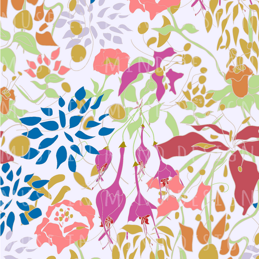 SS24 BLOOM Collection One - Vibrant Blooms - 1:1