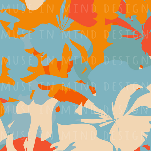 Abstract Blooms Energy