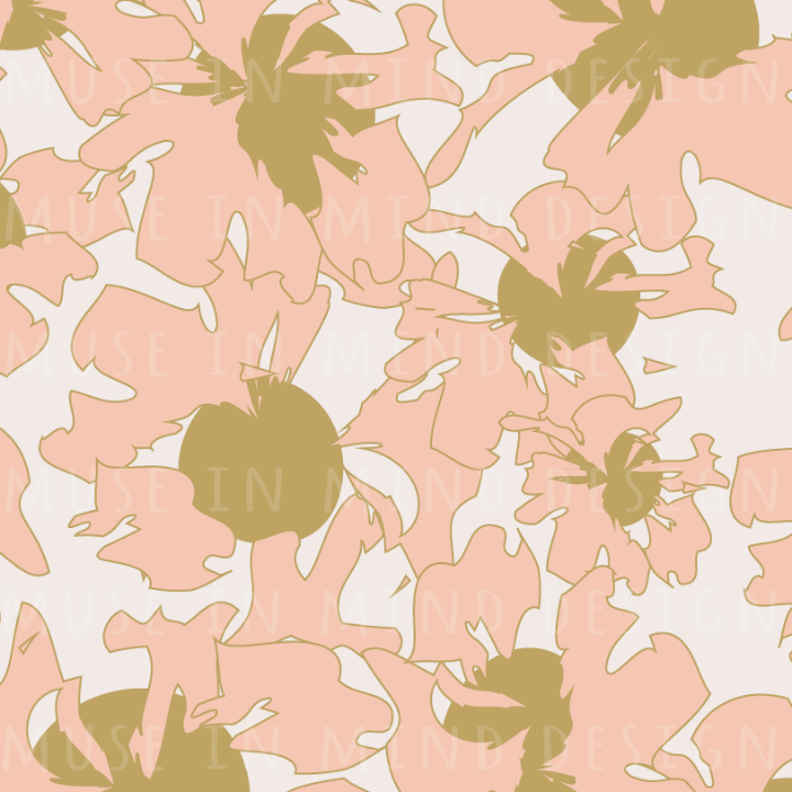 Abstract Blooms Romance